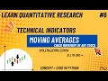 Moving Averages Demystified SMA EMA DEMA TEMA Python QuantResearch Tutorial
