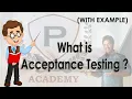 What is Acceptance Testing Acceptance Testing Acceptance Testing Example Software Testing