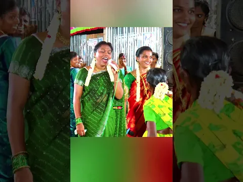 மஞ்ச நல்ல புடவைக்காரி அழைக்கட்டுமா 💖சத்யா செல்வின் கும்மி பாட்டு | JITH TV ⭐