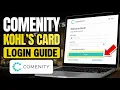 How to login to Comenity for Kohl s card - Step By Step