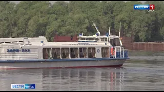 Омские теплоходы завершают свои рейсы