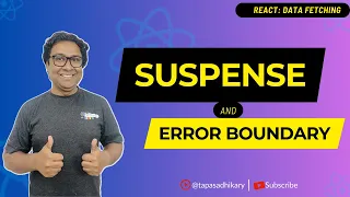 Data Fetching using React Suspense and Error Boundary - React Data Fetching Patterns