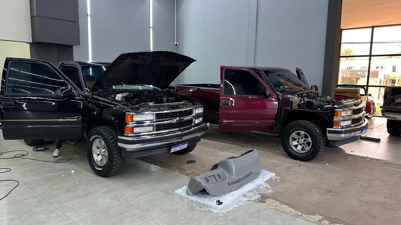 A INTERNA REFORMADA DA SILVERADO CUSTA 15 MIL REAIS ????
