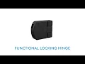 Functional Locking Hinge Mesan Access Solutions