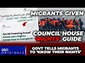 FURY: Labour hands migrants council house 'rights' guide in ARABIC as Brits face 100 YEAR wait list