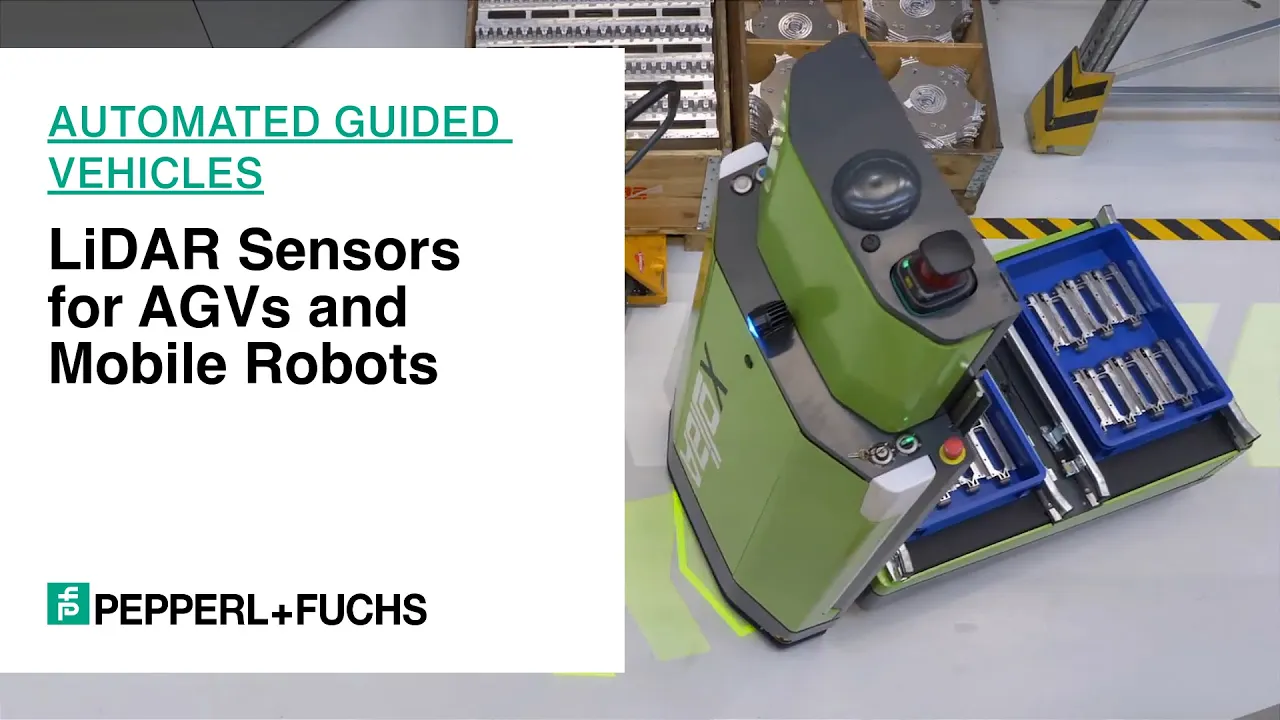 LiDAR Sensors for AGV Navigation & Mobile Robot Positioning