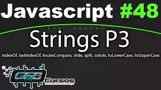 Curso de Javascript - Metodos para manipulacao de string P3