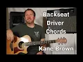 Lagu Backseat Driver by Kane Brown (Chords Guitar TAB)