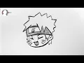 How to draw Naruto Chibi Easy
