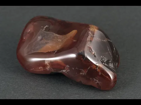 カーネリアン(紅玉髄) 原石 磨き 77g｜天然石 通販 キラリ石