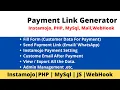 Payment Link Generator Instamojo PHP MySql WebHook Quanta Infotech Dipu Singh
