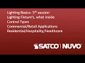 SATCO Training With Bob Lighting Basics Lesson 5A