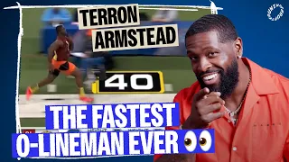 How Terron Armstead Broke the 40 Yard Dash Record THE GAME CHANGED ME