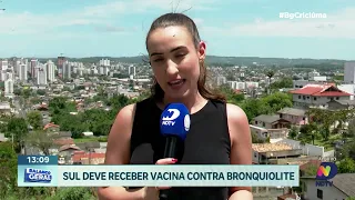 Ministério da Saúde distribui 26 mil doses da vacina contra bronquiolite