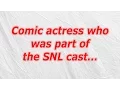 Comic actress who was part of the SNL cast CodyCross Crossword Answer
