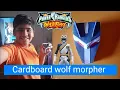 Download Lagu How to make wild force wolf ranger morpher with cardboard