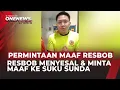 Lagu Resbob Menangis dan Minta Maaf ke Masyarakat Sunda Hingga Viking | OneNews Update