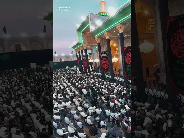 ⁣مشاهد من العزاء المهيب لموكب بني عامر