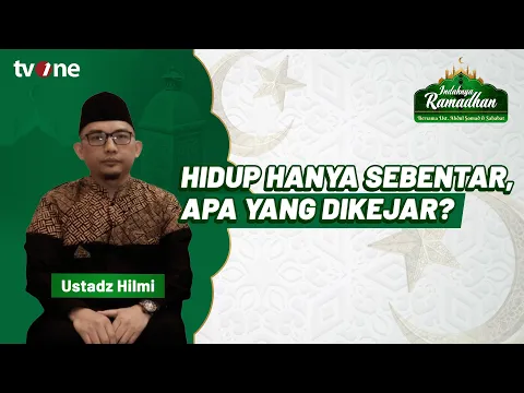 Dijawab UAS dan Sahabat Tentang Hidup Hanya Sebentar, Apa yang Dikejar?
