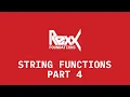 Understanding String Functions in - Part 4