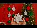 Very easy CHRISTMAS TREE ORNAMENTS making Christmas Decoration Christmas gift idea