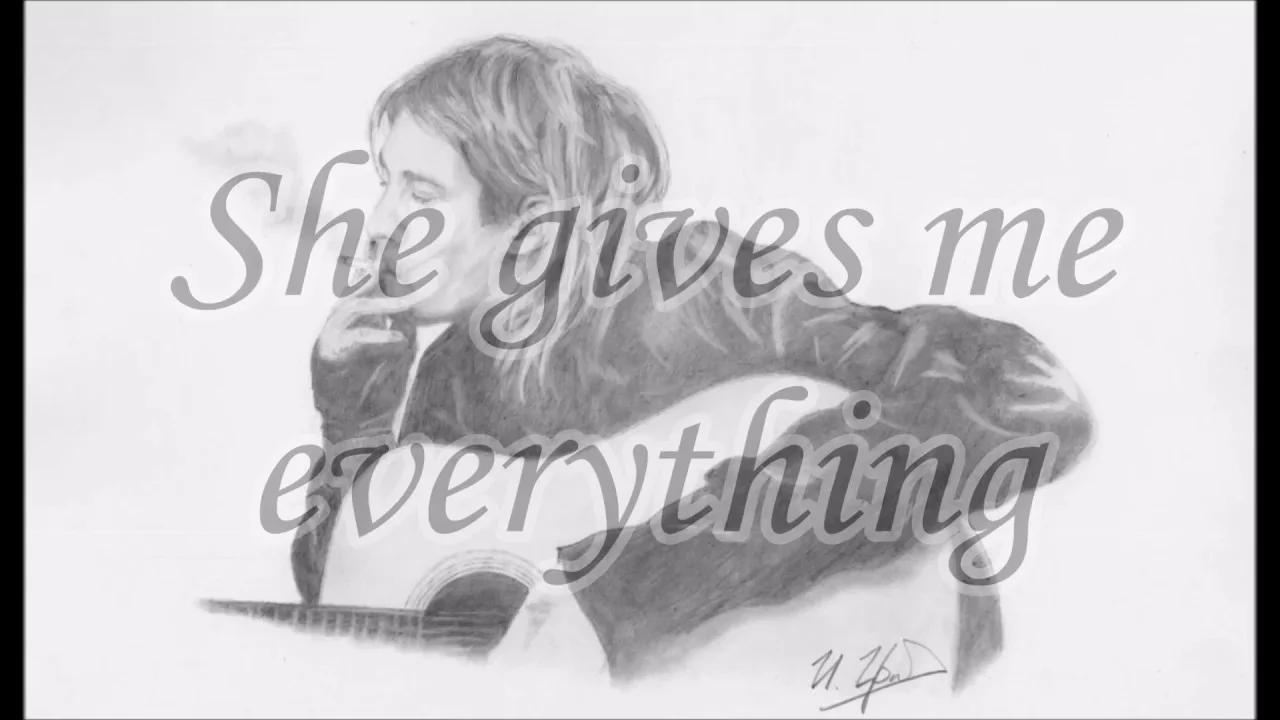 Kurt Cobain - And I Love Her - Lyrics Kurt Cobain - And I Love Her - Lyrics