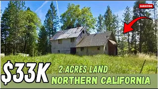 For 33k You can Live in Northern California on 2 Acres