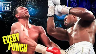 the day aj stopped klitschko anthony joshua vs wladimir klitschko every punch