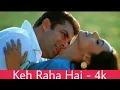 Kah Raha Hai Dil ❣️Diwana | 4k HD  | Baabul | Salman Khan, Rani Mukherji | Shreya Ghosal,Sonu Nigam
