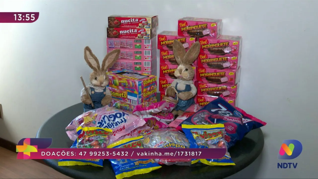 Jovem faz vaquinha para comprar chocolates de Páscoa para crianças