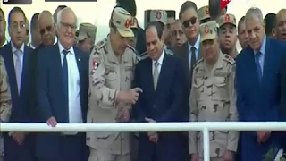هنحب مين غيرها   احمد جمال   من زيارة الرئيس عبد الفتاح السيسي في الإسماعيلية دندنها