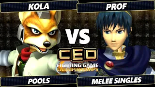 CEO 2026 - Kola Fox Vs prof Marth Smash Ultimate
