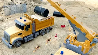 Радиоуправляем камион с багер