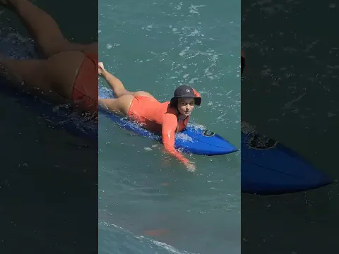 Kimi Snags A Huge Wave #surfersofbali #surfingbali #surfer