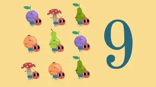 Learning To Count To Nine Educational Cartoons For Children Happy Counting Ep 8 