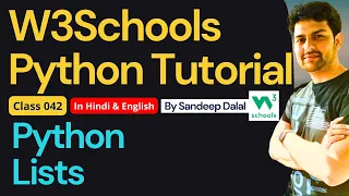 W3Schools W3Schools Python W3Schools Python Tutorial Class 042 Python Lists