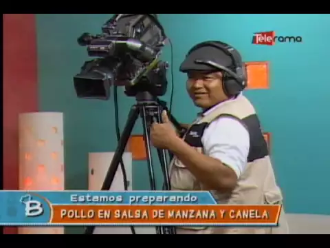 Pollo en salsa de manzana y canela