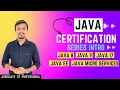JAVA CERTIFICATION Series INTRO