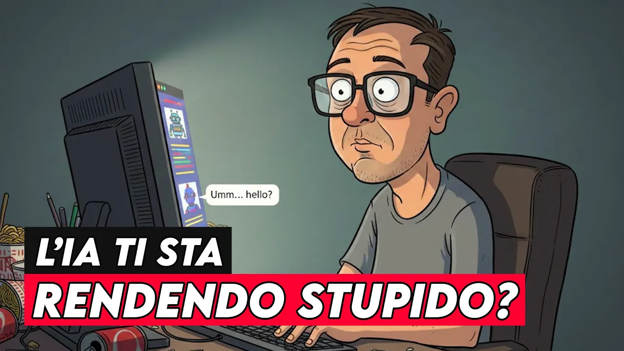 Anteprima di Usare l'AI invece di pensare ci fa RIMBAMBIRE?