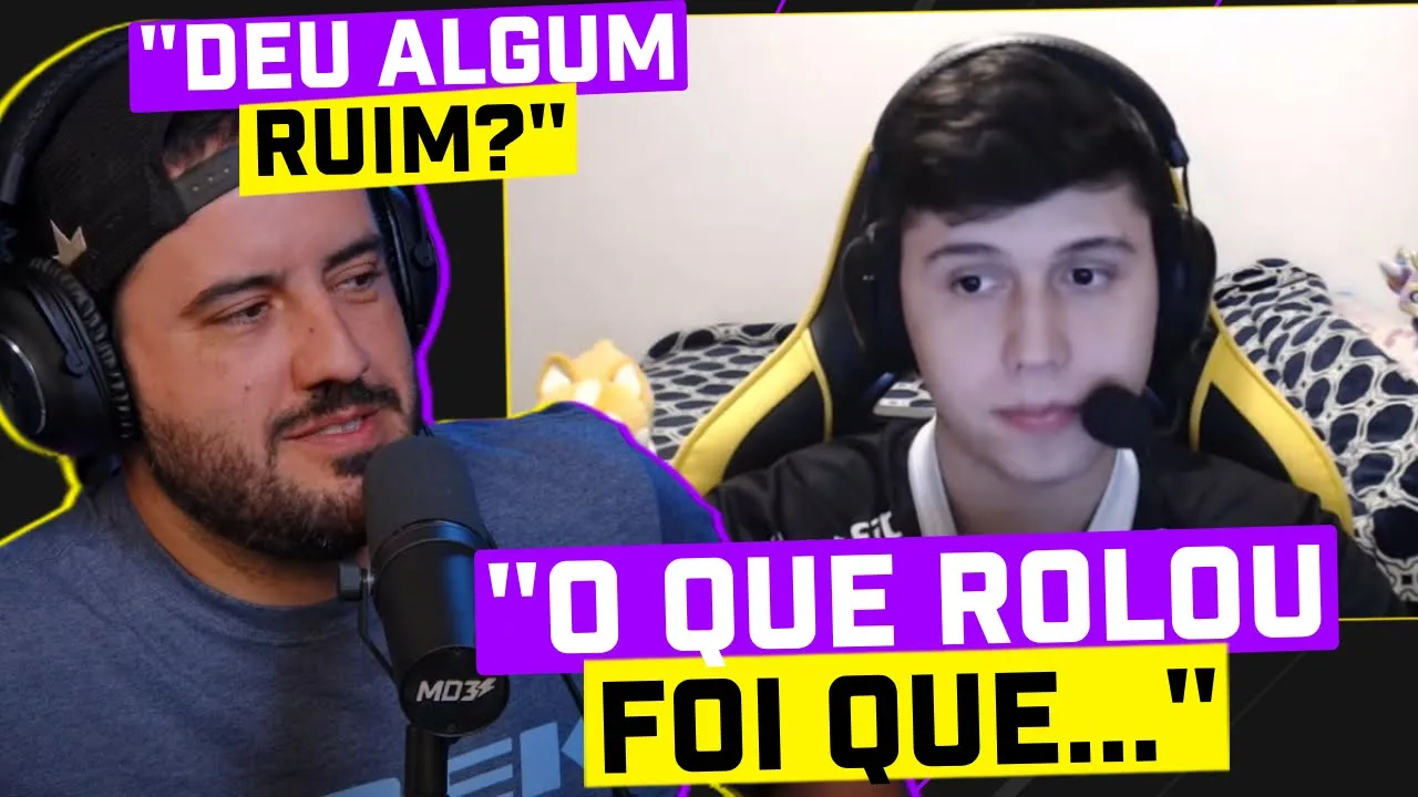 BRANCE ABRE O JOGO SOBRE O SPLIT DO FLUXO!!!