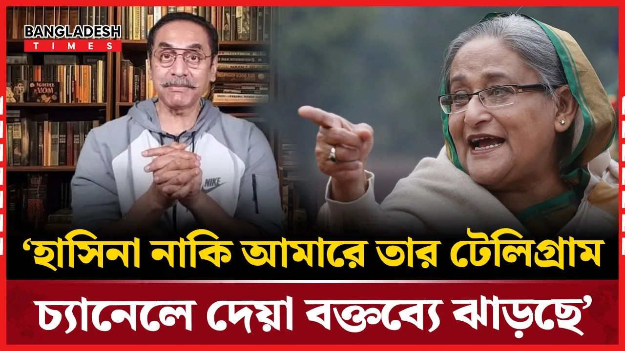 হাসিনার বক্তব্যের লিঙ্ক চাইলেন পিনাকী