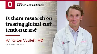 Is there research on treating gluteal cuff tendon tears Ohio State Medical Center