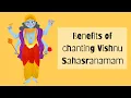Download Lagu Benefits of chanting Vishnu Sahasranamam | Butterflies - Be Creative