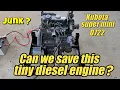 S5 E13 We try to save a Kubota D722 diesel engine from the scrap yard