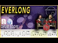 Download Lagu Everlong - Foo Fighters | DRUM SCORE Sheet Music Play-Along | DRUMSCRIBE
