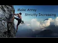 Make Array Strictly Increasing - LeetCode 1187