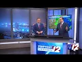 WPRI 12 Weather Forecast for 25 Damp with today