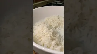 اسهل طريقة لطبخ الرز الابيض 