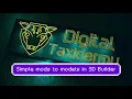 Sporocyst proxy mod to Bio Dice tower STL in 3D builder - Basic modelling tips and tricks tutorial