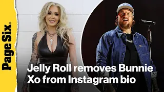 Jelly Roll removes Bunnie Xo from Instagram bio as new divorce details emerge his daughter reacts